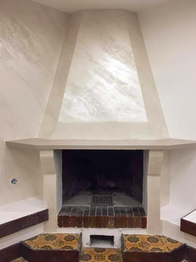 Pittura caminetto – TecnoArt Padova