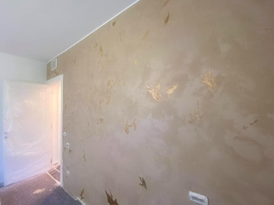 Pittura interna inserti oro – TecnoArt Padova